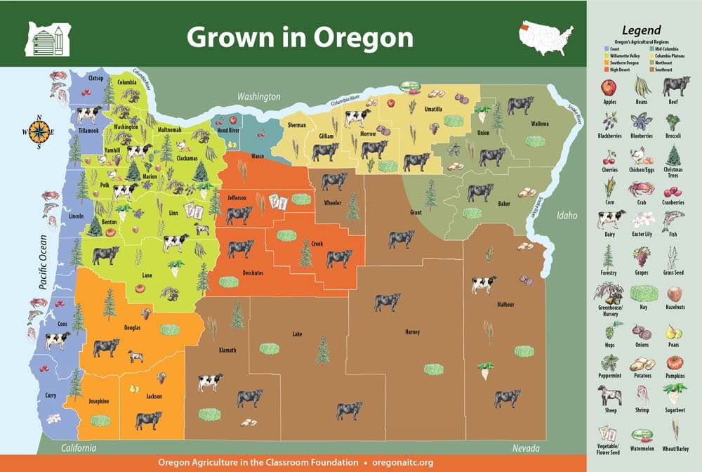 Grown in Oregon
